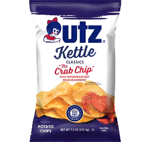 Utz Kettle Classics Potato Chips Original 8 oz