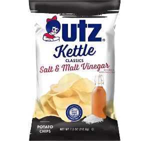 Utz Kettle Classics Potato Chips Original 8 oz