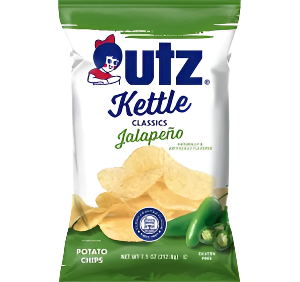 Utz Kettle Classics Potato Chips Original 8 oz