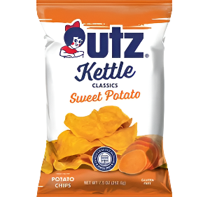 Utz Kettle Classics Potato Chips Original 8 oz